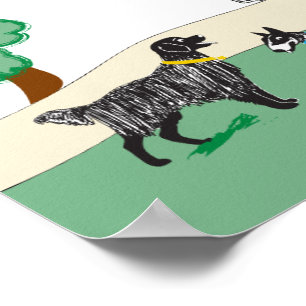 Poster Dog Park
