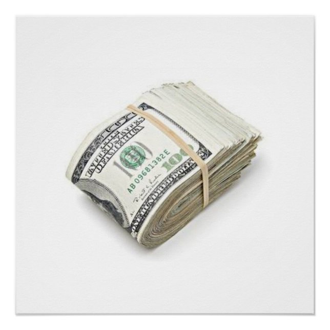 Poster Dollars (Devant)