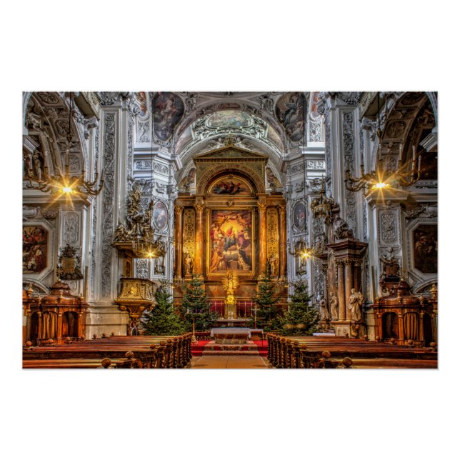 Poster Dominikanerkirche St. Maria Rotunda (Devant)