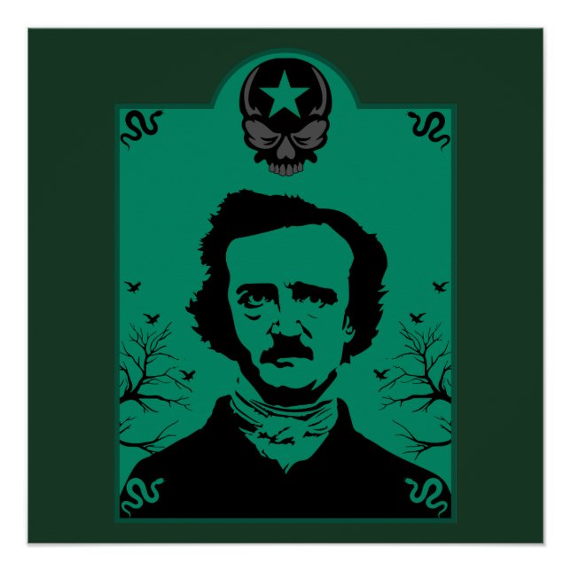 Poster Don d'art Edgar Allan Poe (Devant)