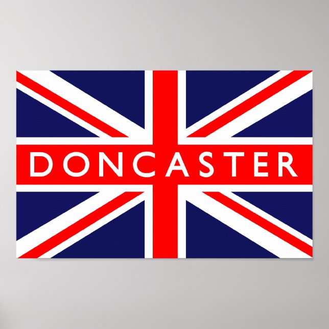 Poster Doncaster UK (Devant)
