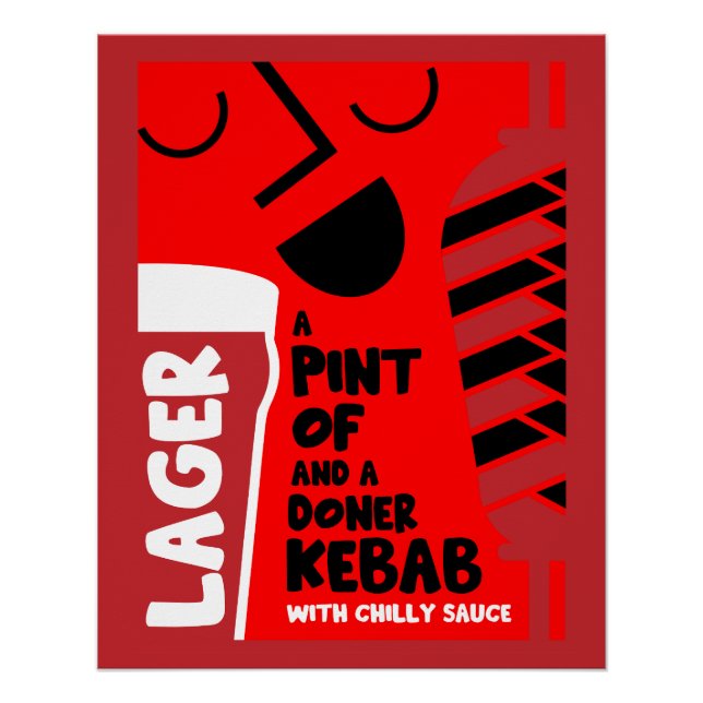 Poster Doner Kebab (Devant)