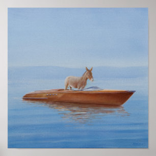 Poster Donkey in a Riva 2010