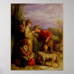 Poster Donner une bouchée