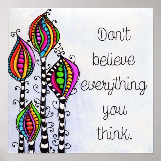 Poster Don't Arbitraire Everything (Devant)