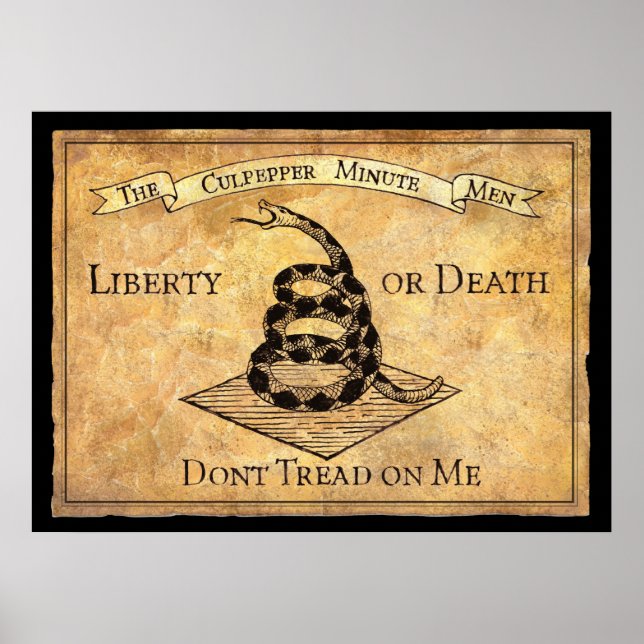 Poster Don't Tread on Me (Devant)