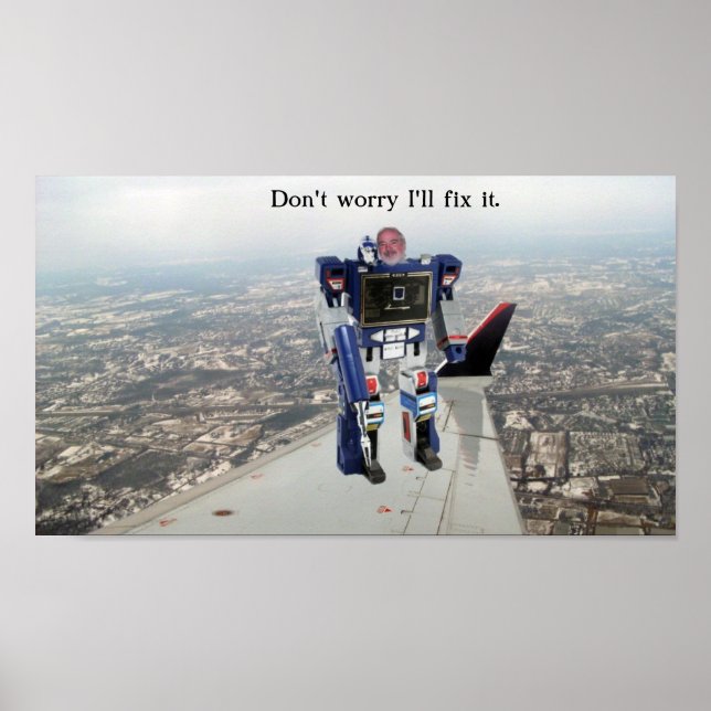 Poster Don't worry I'll fix it. (Devant)