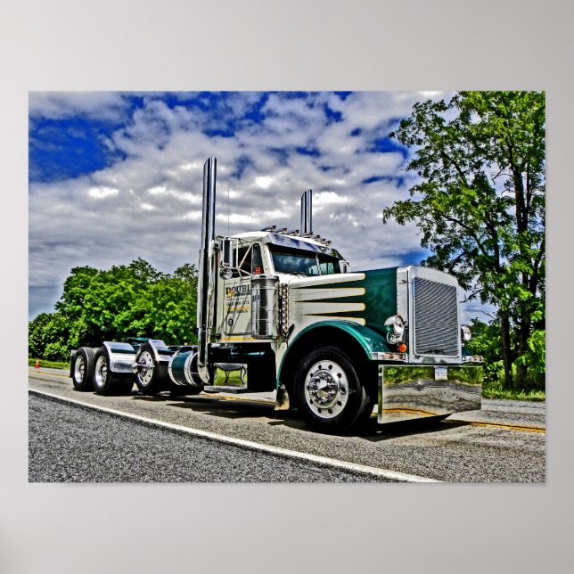 Poster Double D Peterbilt 379 (Devant)