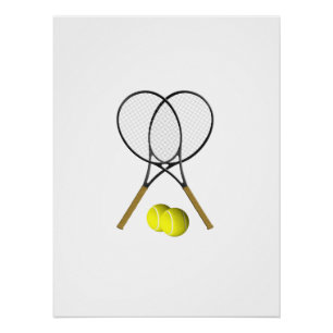 Poster Doubles de tennis