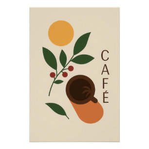 Poster Douceur du café