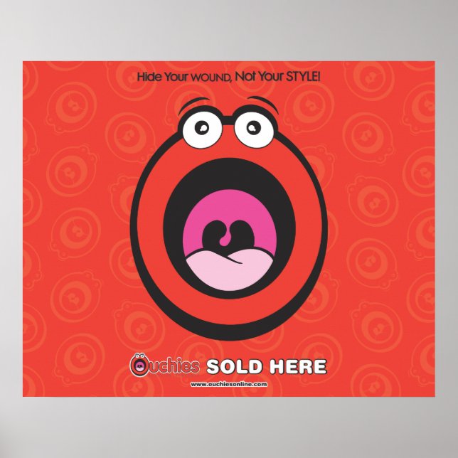 Poster d'Ouchies Vendu Ici (Devant)