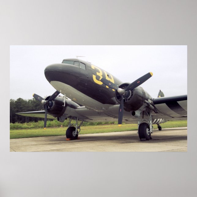 Poster Douglas C-47 (Devant)