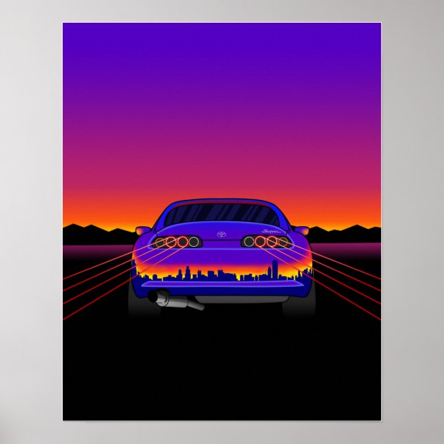 Poster d'Outrun Supra (Devant)