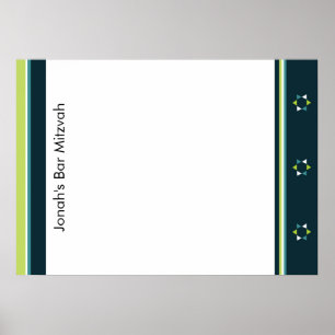Poster d'ouverture de session Star Modern