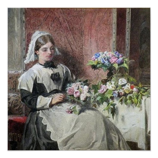Poster Downton Charm Vintage Still Life (Devant)