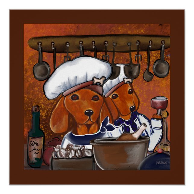 POSTER DOXIES DE CHEF (Devant)