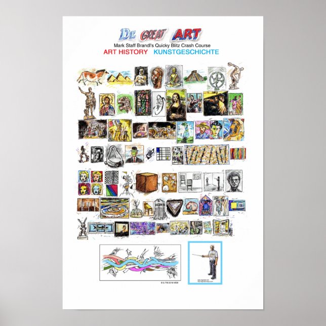 Poster Dr. Great Art Complete Art History (Devant)