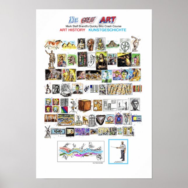 Poster Dr Great Art Complete Art History (Devant)