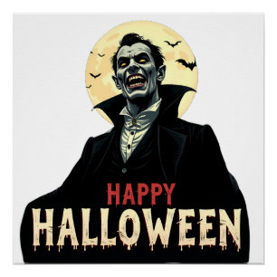 Poster Dracula vous souhaite une nuit Éffrayante