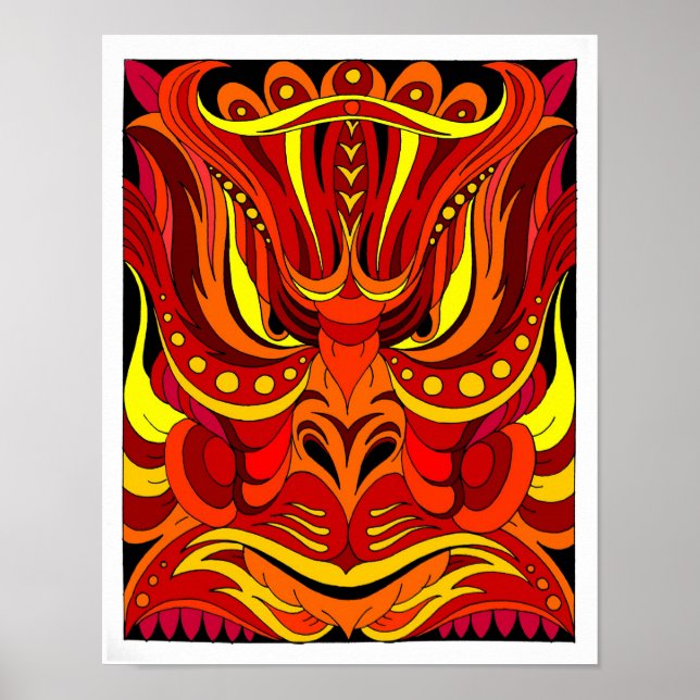 Poster Dragon (Devant)