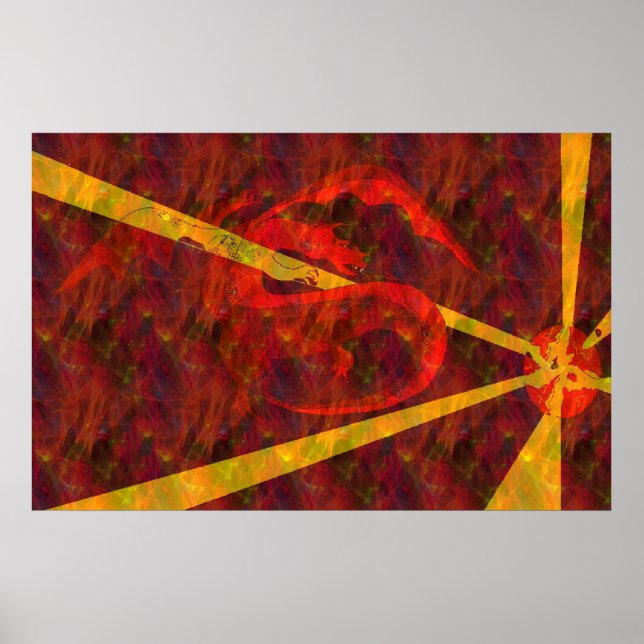 Poster Dragon caché (Devant)