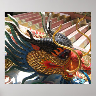 Poster Dragon chinois