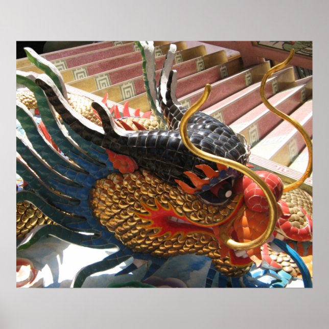 Poster Dragon chinois (Devant)