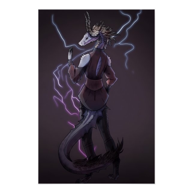 Poster Dragon de foudre (Devant)