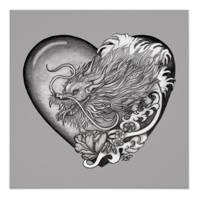 Poster Dragon Heart (Devant)