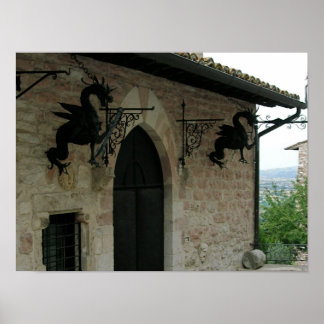 Poster Dragons d'Assise