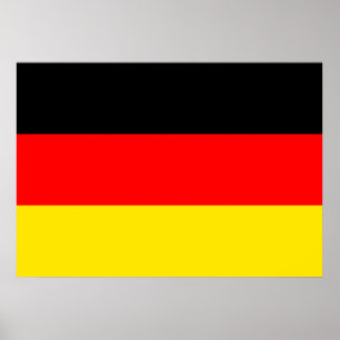 Poster Drapeau Allemagne