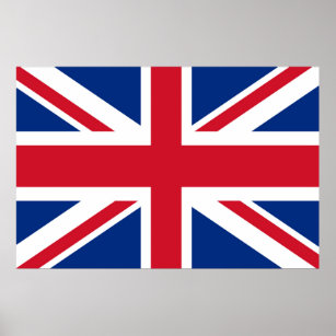 Poster Drapeau britannique Royal Union Jack