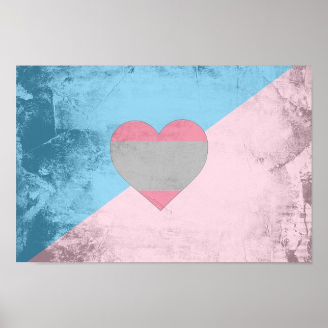Poster Drapeau de fierté de jeu d'âge (Devant)