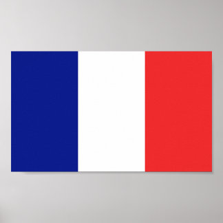 Poster Drapeau de France