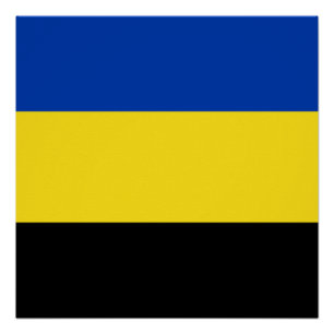 Poster Drapeau de Gelderland