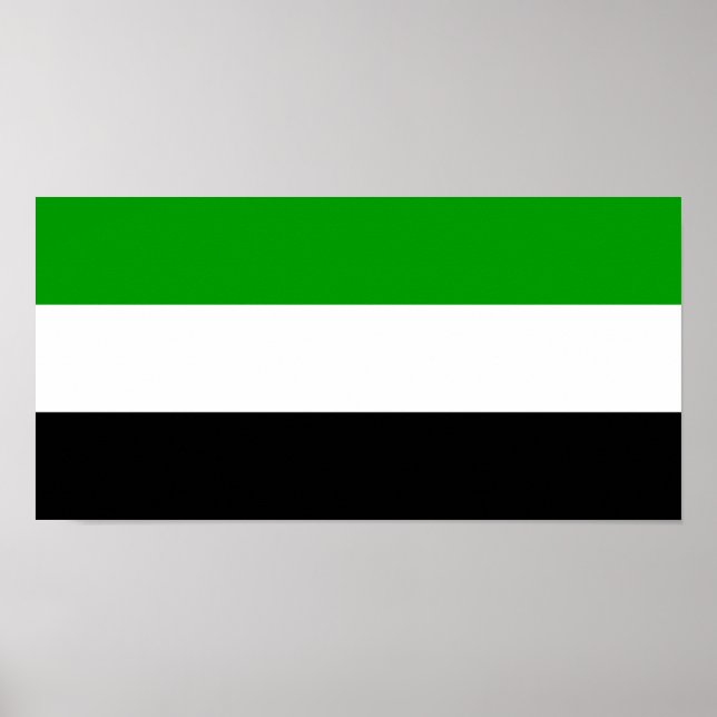 Poster Drapeau de Gorno Badakhshan Etat Tadjikistan régio (Devant)