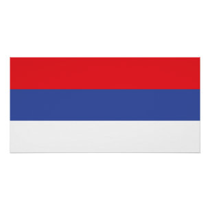 Poster Drapeau de la Republika Srpska