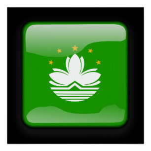 Poster Drapeau de Macao