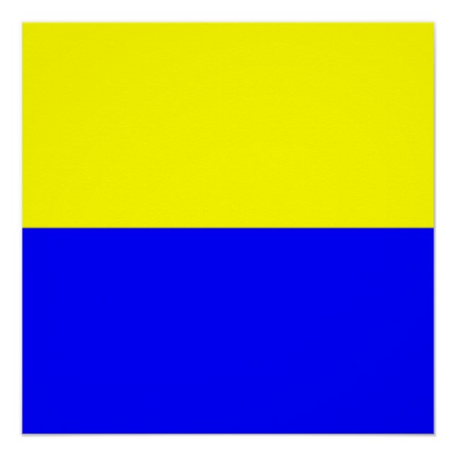 Poster Drapeau de Zandvoort (Devant)