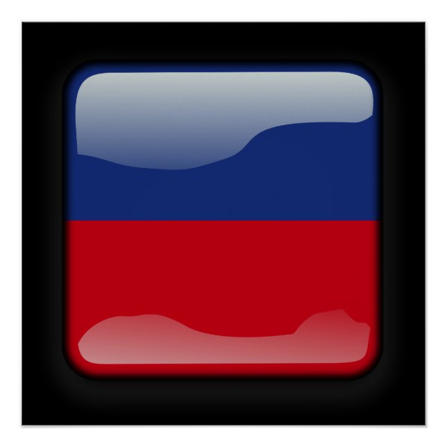 Poster Drapeau d'Haïti (Devant)