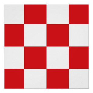 Poster Drapeau du Brabant du Nord