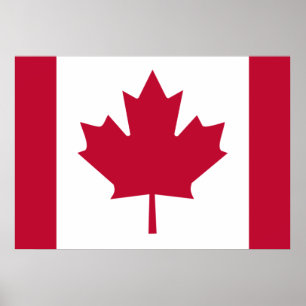 Poster Drapeau du Canada