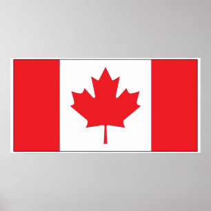 Poster Drapeau du Canada