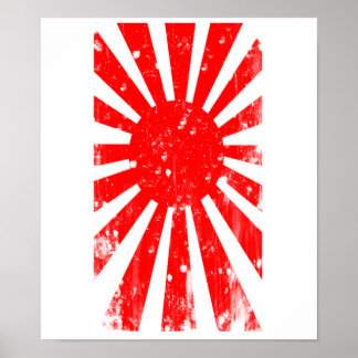 Poster Drapeau du Japon