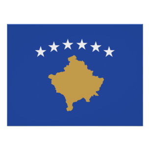 Poster Drapeau du Kosovo