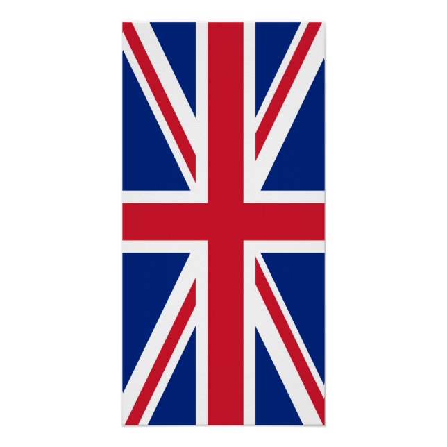 Poster Drapeau du Royaume-Uni (Devant)
