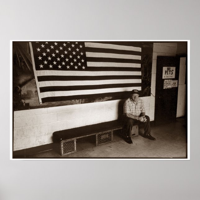 Poster Drapeau homme (Devant)