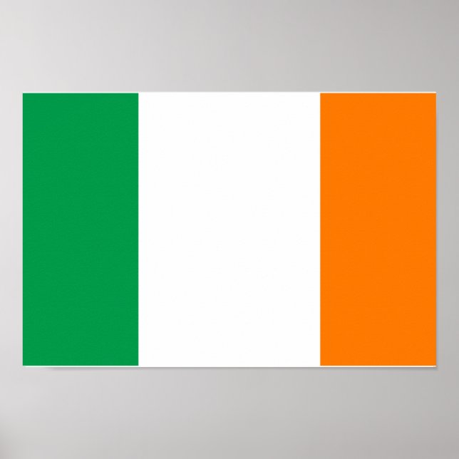 Poster Drapeau irlandais/Saint Patrick's Day (Devant)