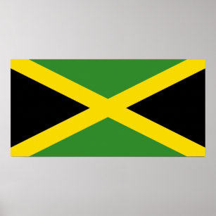 Poster Drapeau jamaïcain