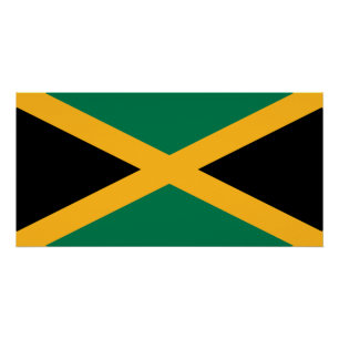 Poster Drapeau Jamaïque